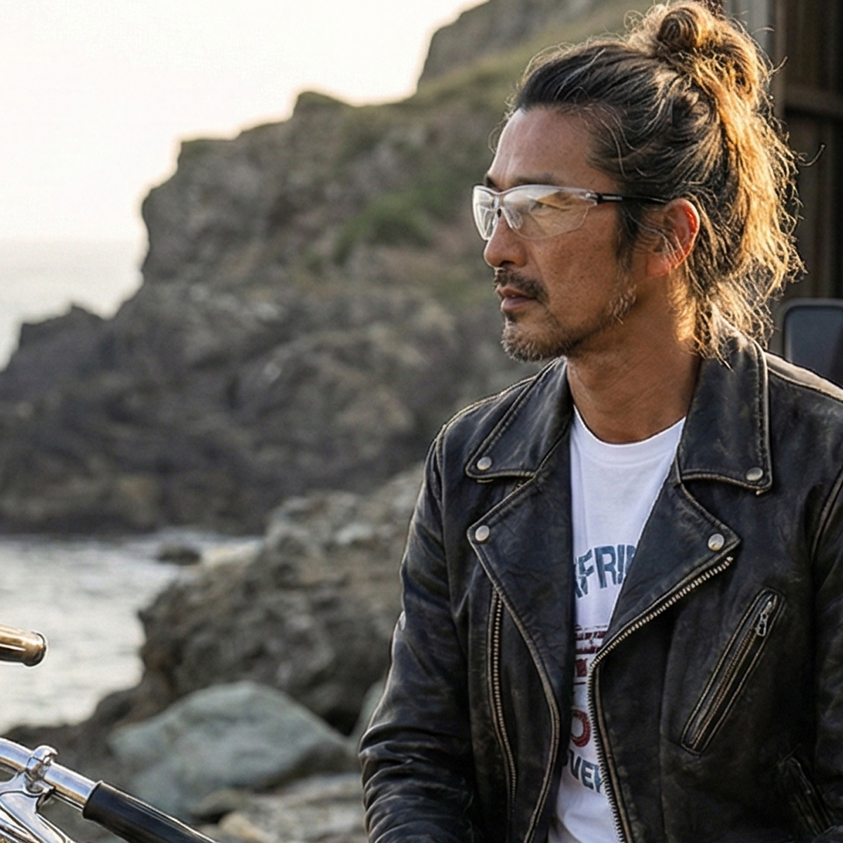 フラッシュミラー サングラス バイク メンズ シェイド 防風 防塵 防曇