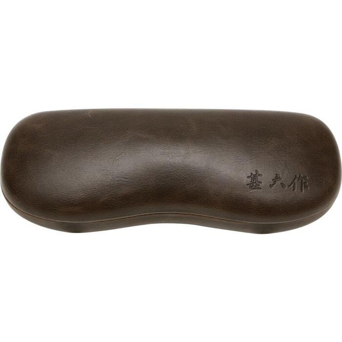 越前國甚六作 サーモント ブロー コンビ メガネ フレーム ブラック