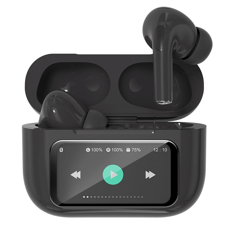 明誠 2026最新 液晶付きイヤホン ワイヤレスイヤホン Bluetooth6.1