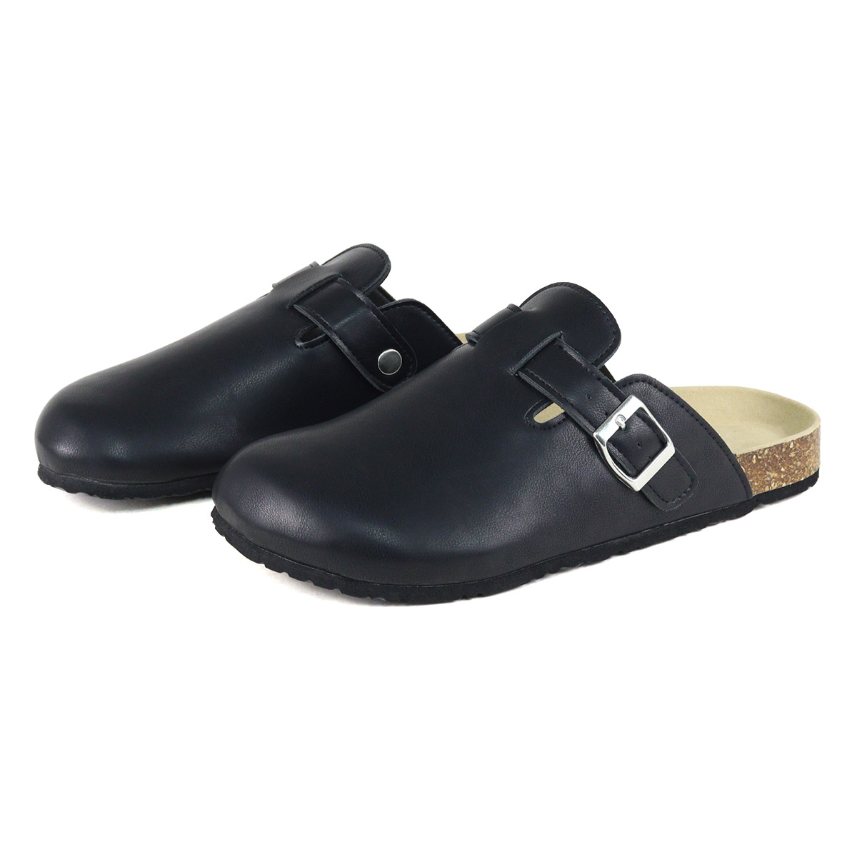 AAA+（サンエープラス） サンダル メンズ 黒 疲れにくい 軽量 クロッグ