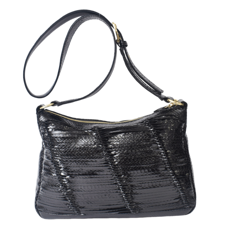 ショルダーバッグ パイソン レディース ヘビ 蛇 本革 鞄 かばん 大容量