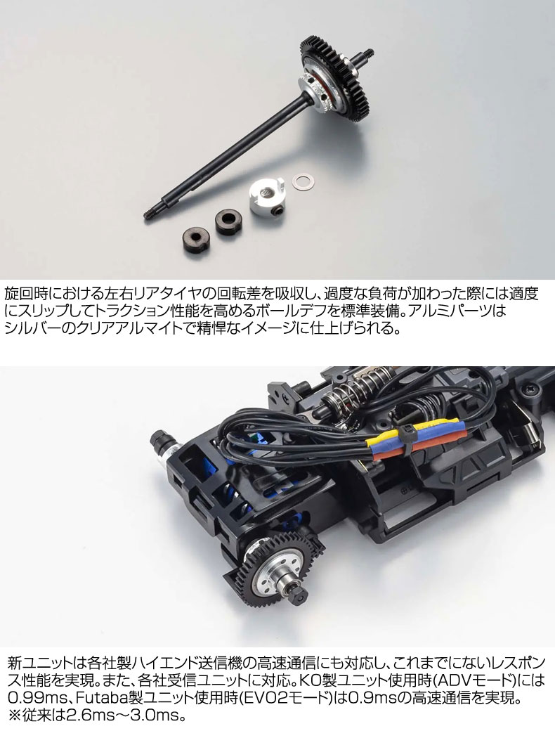 京商 京商創立60周年記念 ミニッツレーサー MR-04EVO2 シャシーセット