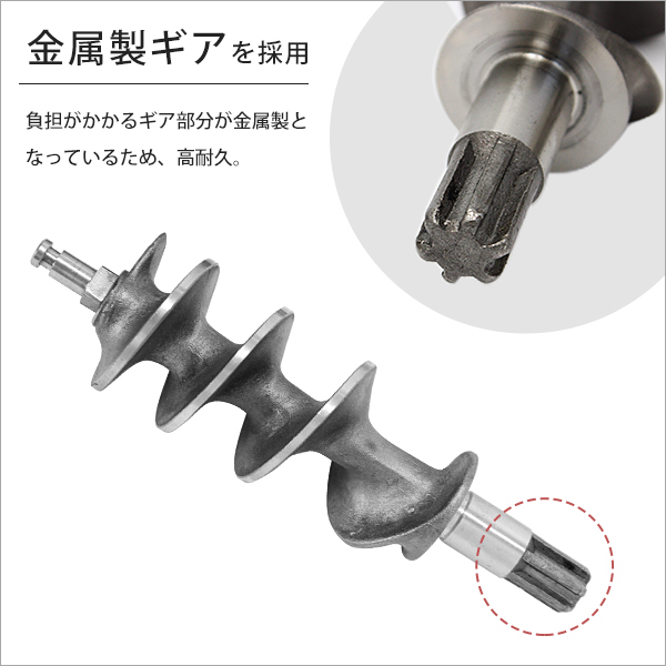 MINATOWORKS（ミナトワークス） ミナト 業務用ステンレス製 電動