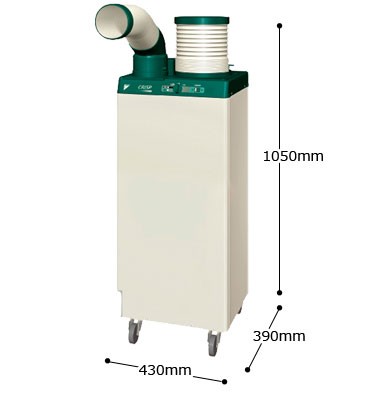 ダイキン（DAIKIN） スポットエアコン クリスプ/自動首振タイプ