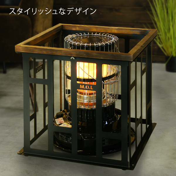 TOYOTOMI（トヨトミ） 石油ストーブ KS-67H(W)＋M.O.L ストーブガード