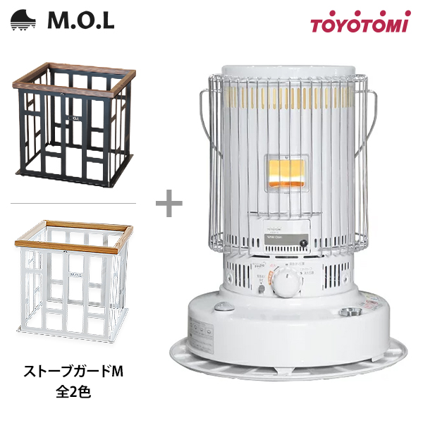 TOYOTOMI（トヨトミ） 石油ストーブ KS-67H(WT) ピュアホワイト＋M.O.L