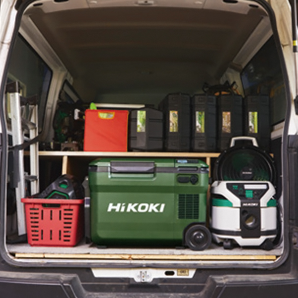 台数限定特価】HiKOKI コードレス冷温庫 UL18DBA(WMBZ) 蓄電池2個