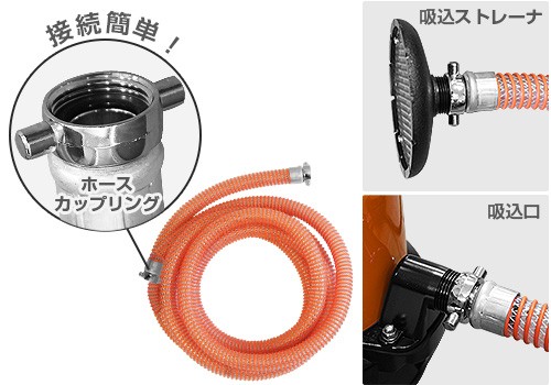ツルミポンプ 残水吸排水用スイープポンプ LSP1.4S (非自動形/100V