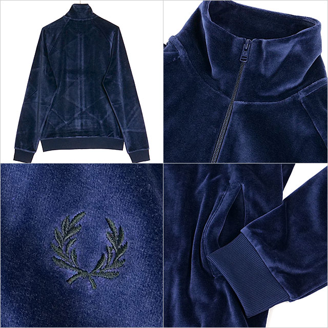 FRED PERRY（フレッドペリー） ベロア トラックジャケット J8555-395