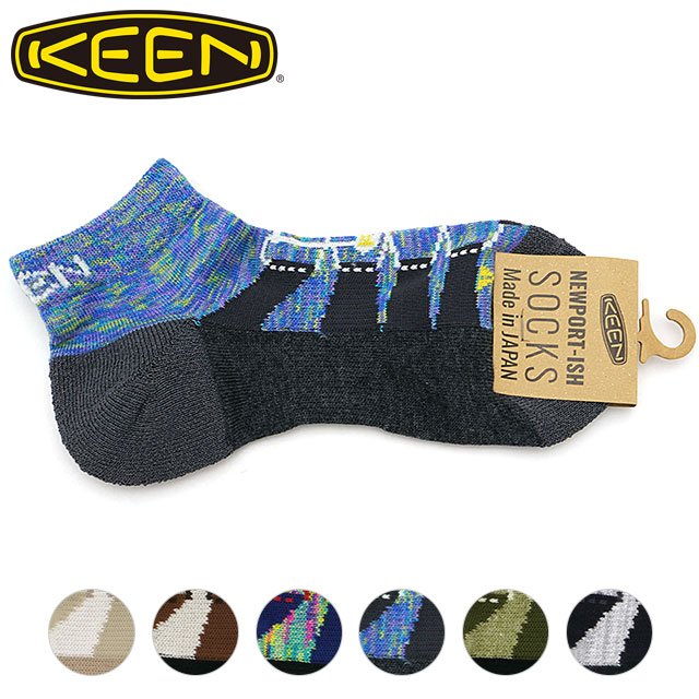 KEEN（キーン） 靴下 ニューポートィシュ ローカット ソックス 1028261