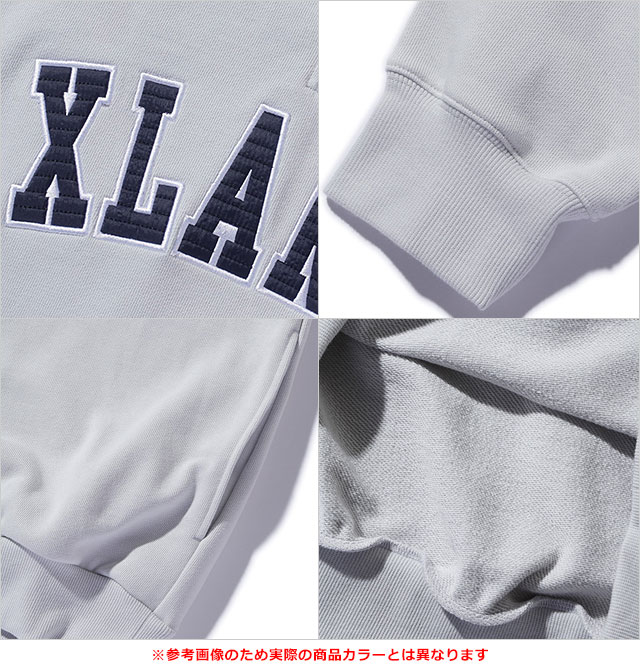 XLARGE（エクストラ ラージ） アーチロゴ ハーフジップ スウェット