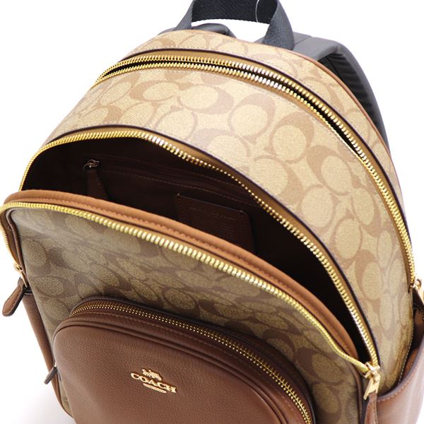 COACH（コーチ） リュック レディース メンズ カーキ サドル2 5671