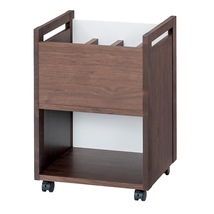 堀田木工所 国産 キャスター付き デスクワゴン サイドワゴン サイド