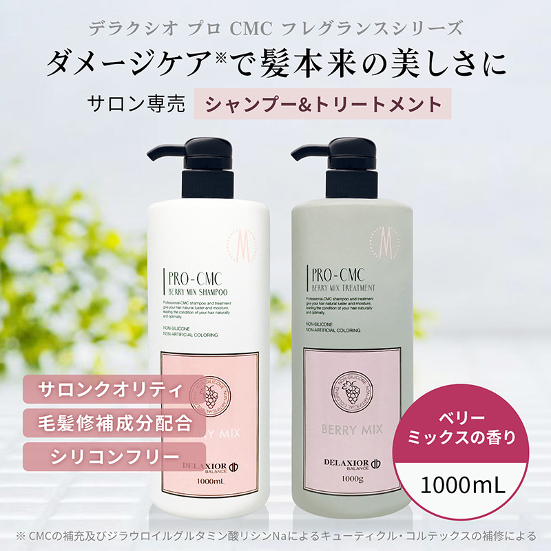 DELAXIOR（デラクシオ） プロ CMC セット 1000mL シャンプー
