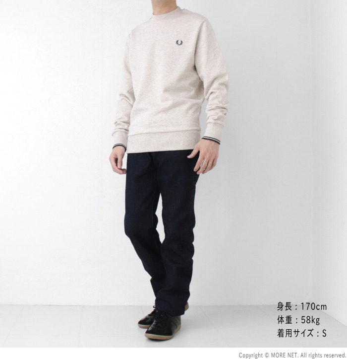 FRED PERRY（フレッドペリー） クルーネックスウェット M7535 メンズ