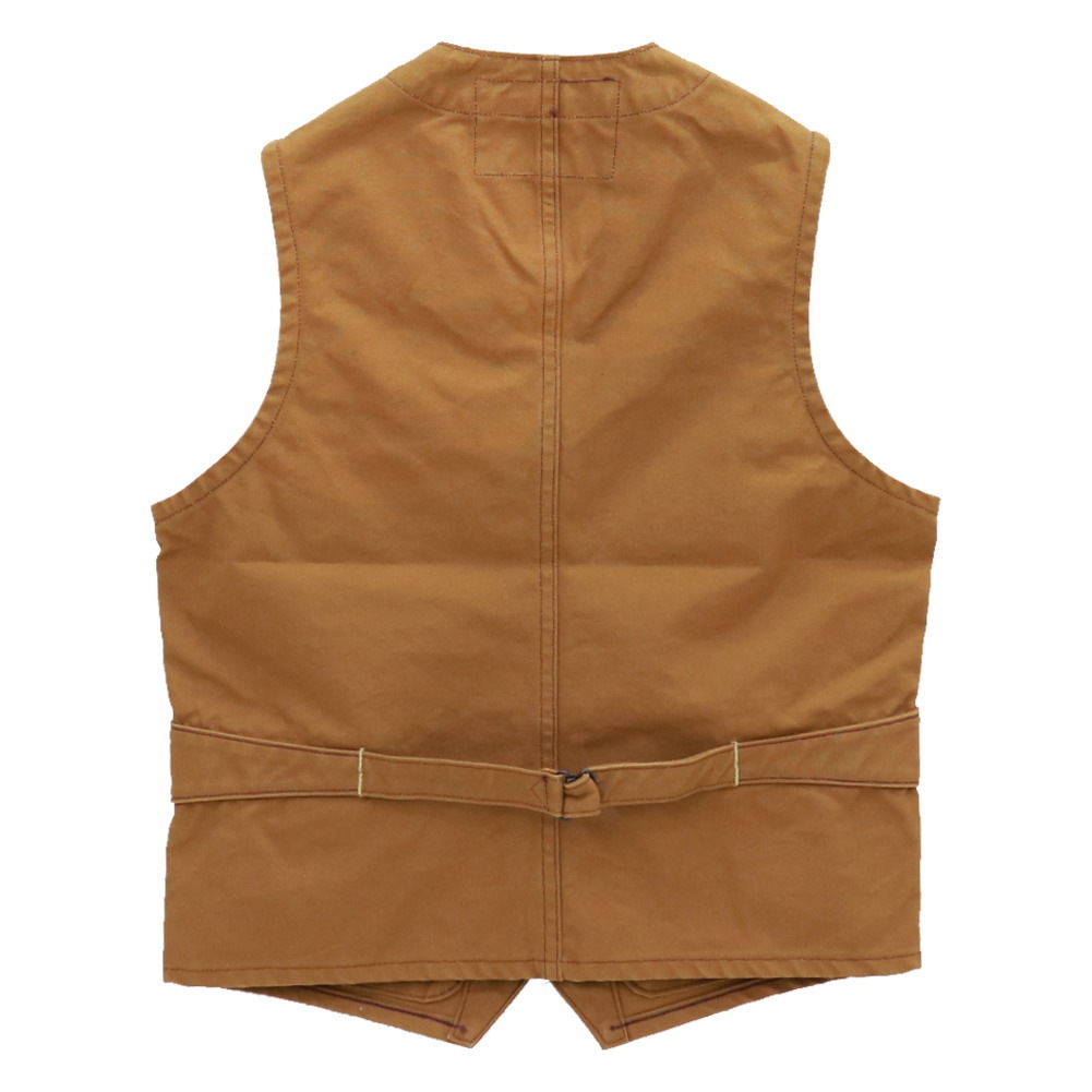 SUGAR CANE シュガーケーン ブラウンダックワークベスト SC14375