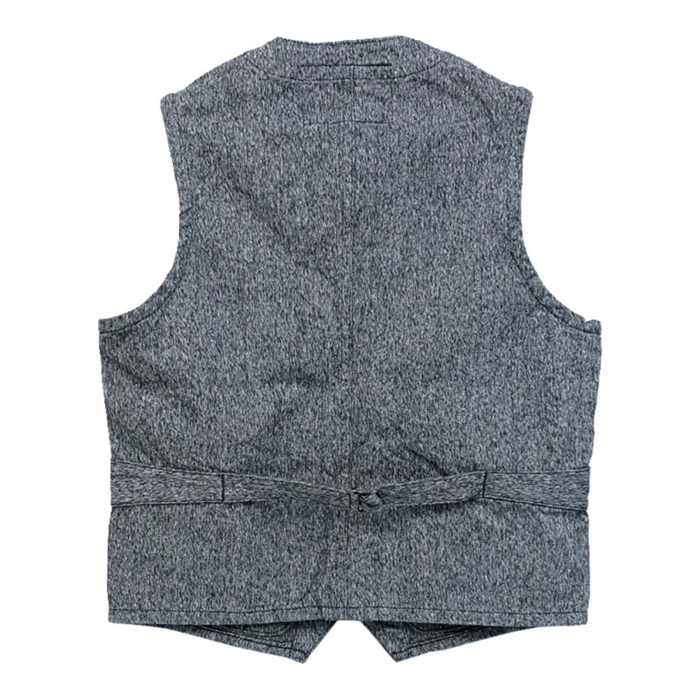 SUGAR CANE シュガーケーン 9ozブラックコバートワークベスト SC12795