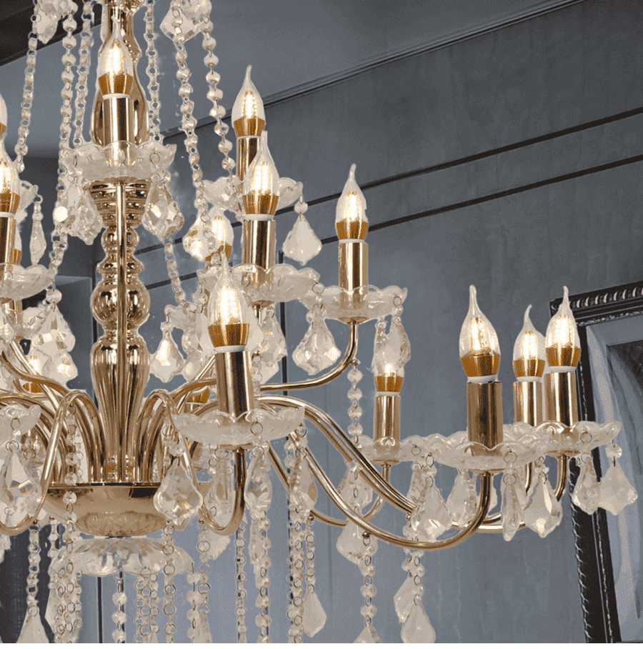 シャンデリア LED アンティーク 照明 天井照明 北欧モダン 豪華