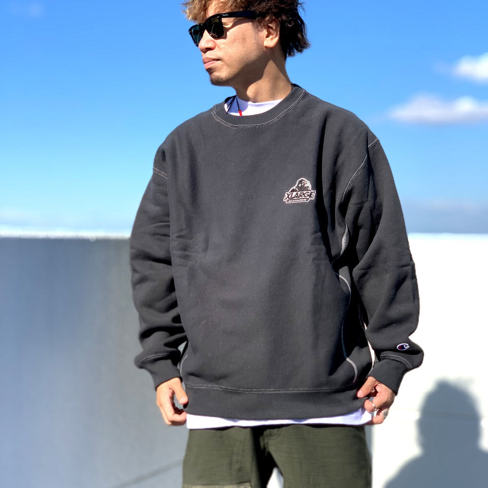 XLARGE（エクストラ ラージ） 全2色 クルースウェット トレーナー