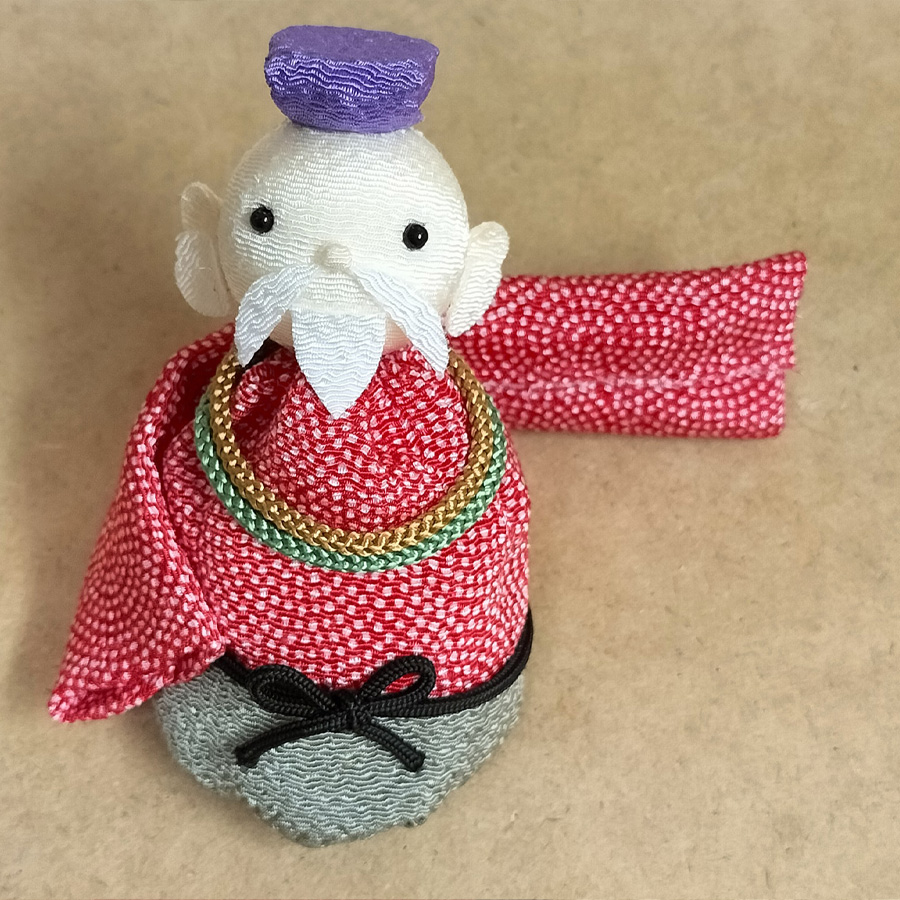 ちりめん細工キット 開運縁起の七福神人形 : 布がたり ヤフー店 - 通販