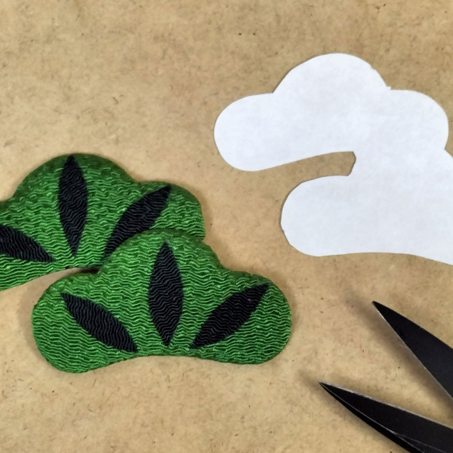 つるし飾りキット・年中風物下げもん飾り〈7連つるし雛〉 : 布がたり