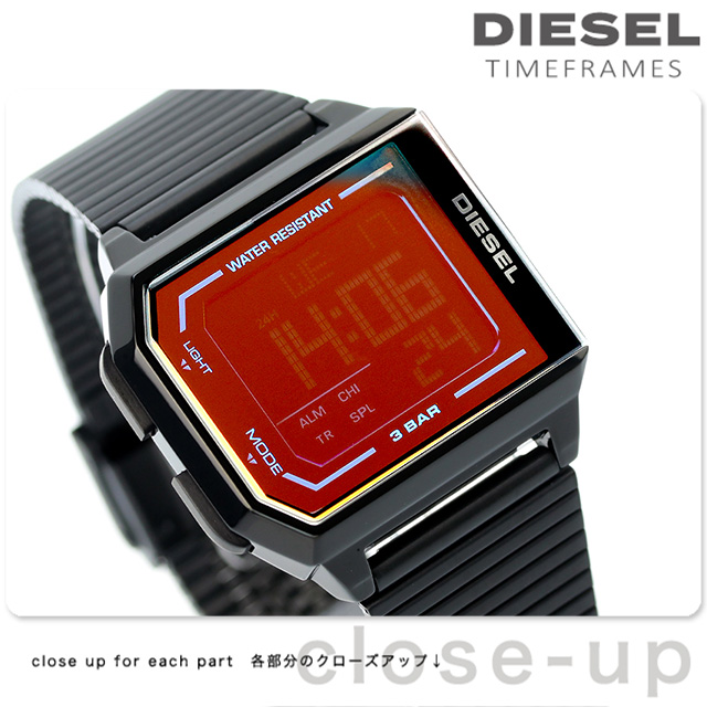 dショッピング |ディーゼル 時計 腕時計 チョップド クオーツ メンズ