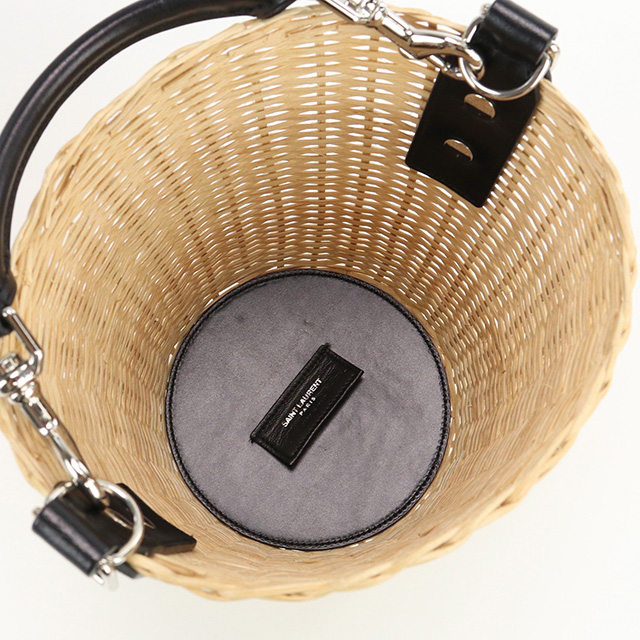 SAINT LAURENT 中古 サンローラン カゴバッグ レディース ブランド