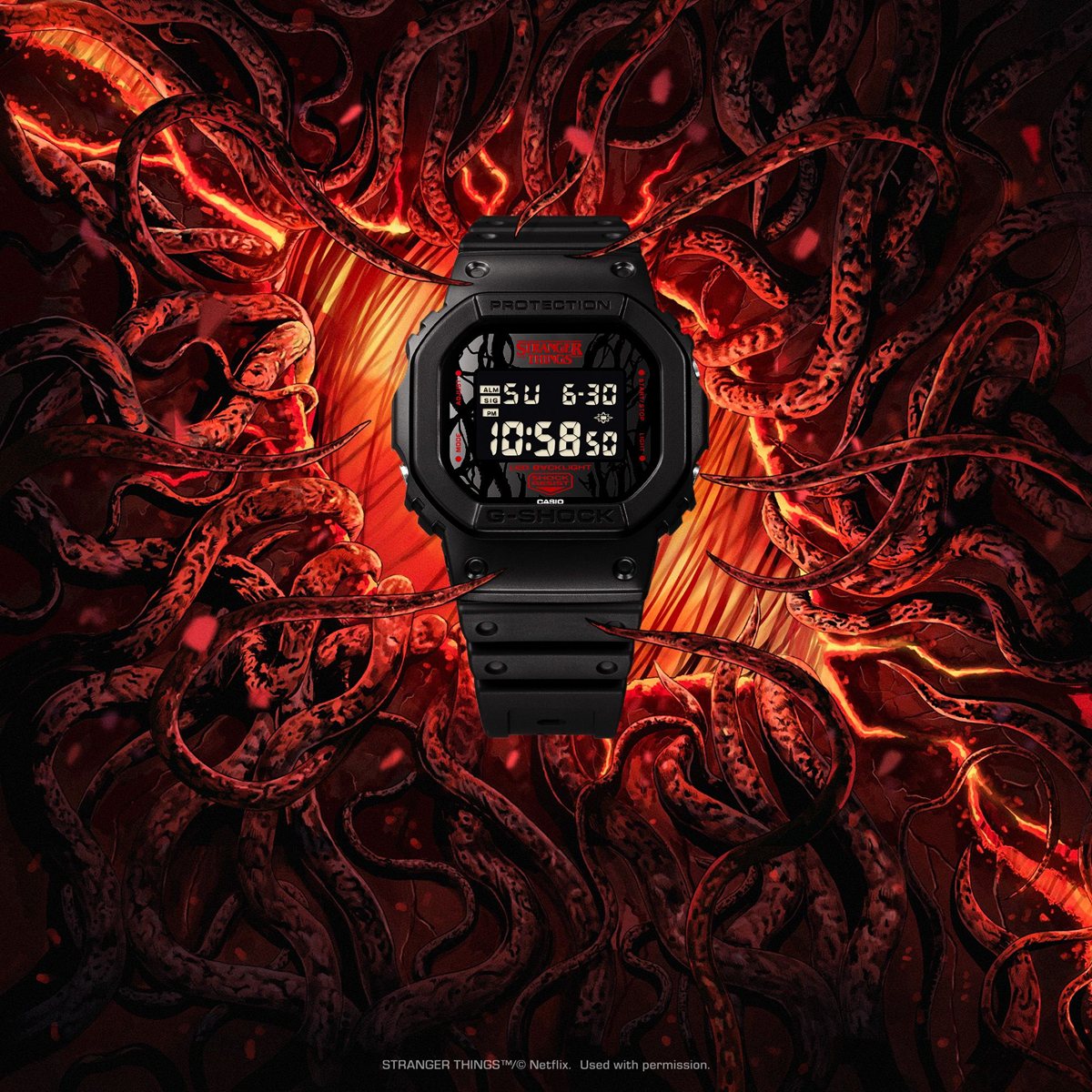 G-SHOCK Gショック Stranger Things コラボ 限定 腕時計 DW-5600STT