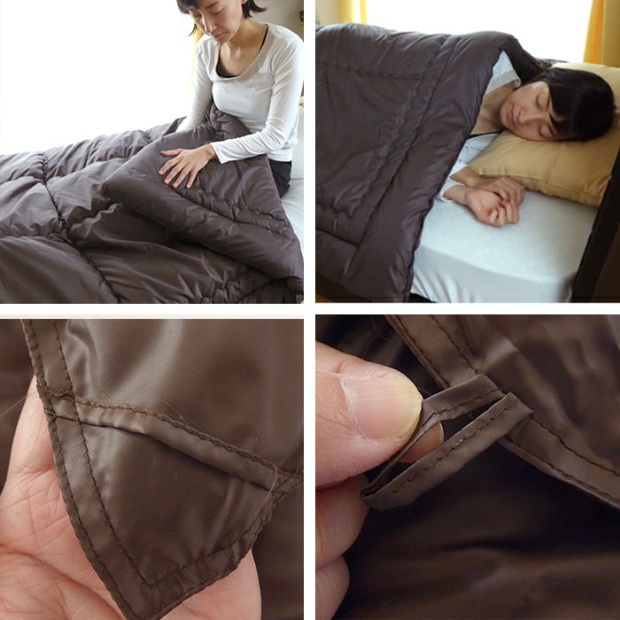 日本製 蓄熱掛け布団 シングル 150×210cm 無地 超軽量タイプ 発熱わた