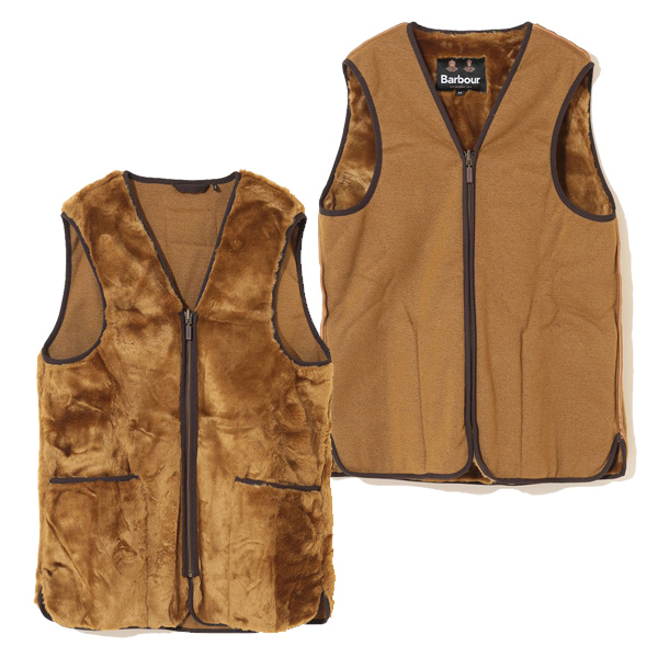 Barbour（バブアー） Barbour SL FUR LINER フロントジップ ファー