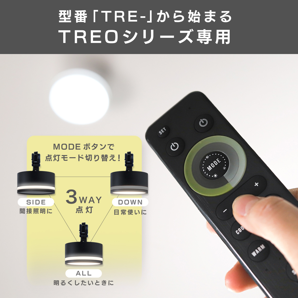 Edison Smart（エジソンスマート） 【TREO専用リモコン】エジソン