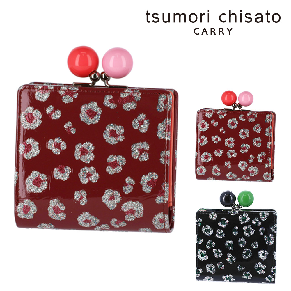 TSUMORI CHISATO（ツモリチサト） 最大P+16% がま口 ミニ財布 花柄