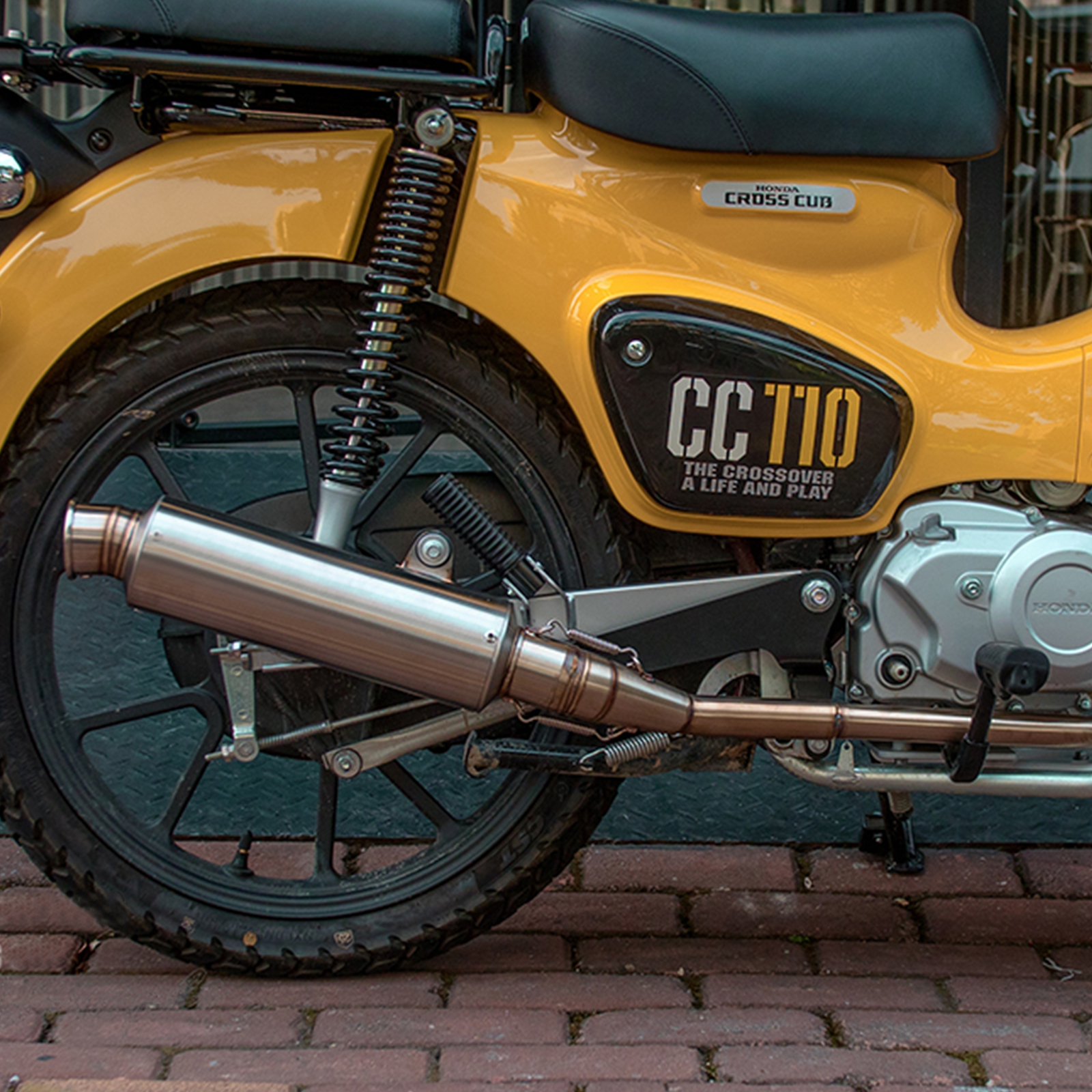 クロスカブ クロスカブCC110 JA60 フルエキゾースト マフラー フルエキ