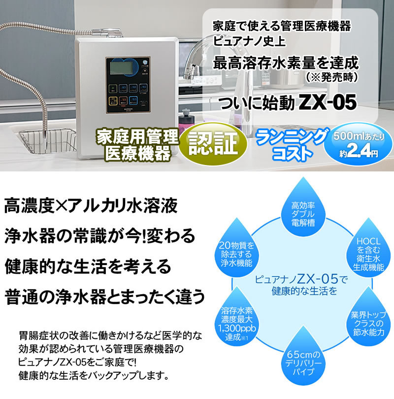 maxell（マクセル） ＜新型・日本製＞ 電解水素水と次亜塩素酸水生成器