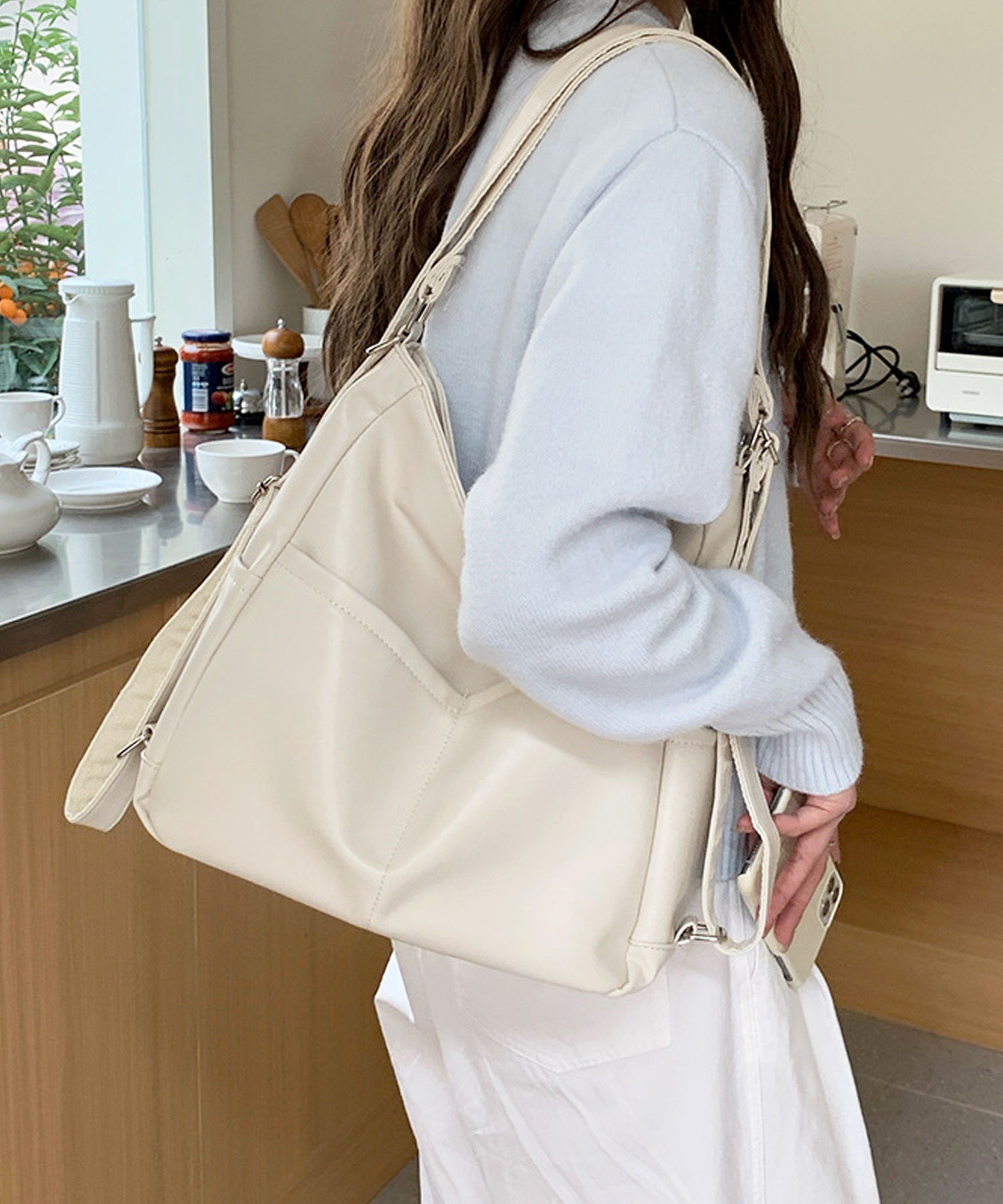 ショルダーバッグ レディース おしゃれ 大容量 2way 斜めがけ 大きめ