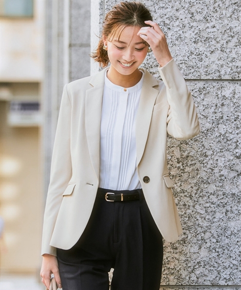 ニッセン（nissen） ジャケット レディース すごく伸びる 多機能 変り