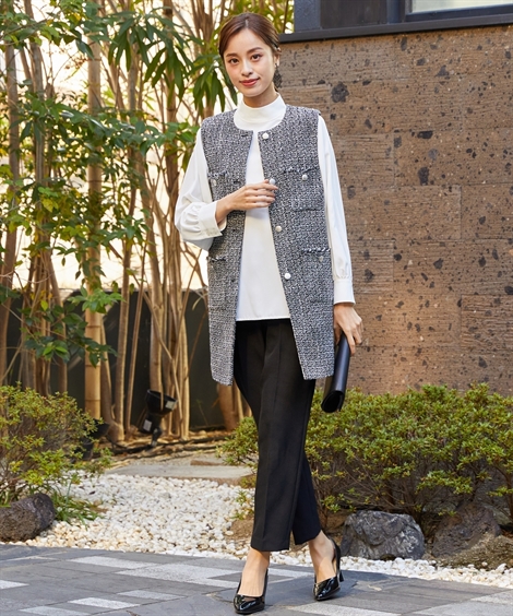 ニッセン（nissen） スーツ パンツ フォーマル 大きいサイズ