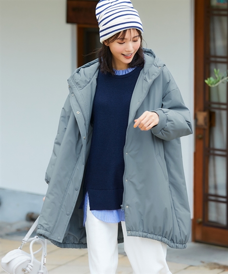 ニッセン（nissen） コート 大きいサイズ レディース ビッグ パーカー