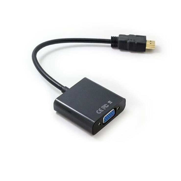 HDMI to VGA 変換 アダプタ DSub 15ピン RGB コネクタ 電源不要