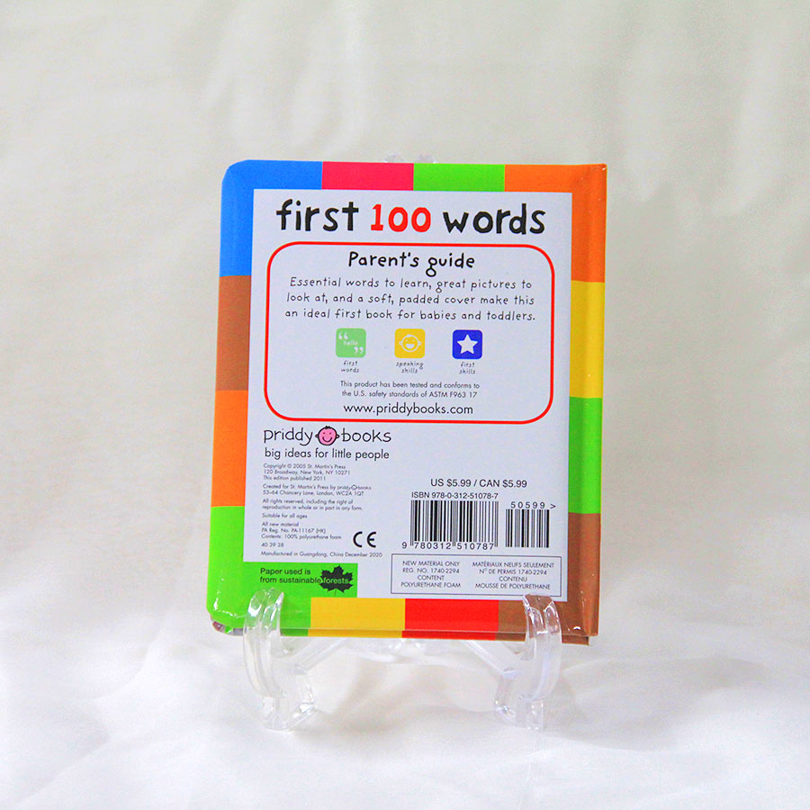 FIRST 100 WORDS 最初に覚える100個の英単語（英語絵本）ボードブック