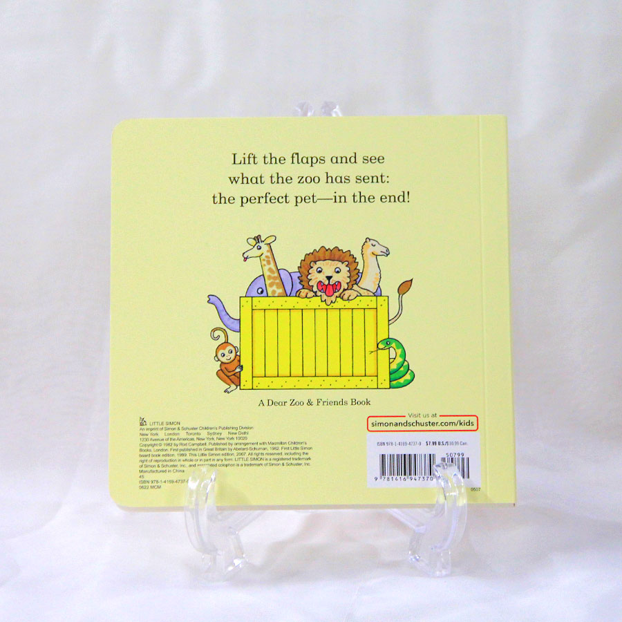 DEAR ZOO:A LIFT-THE-FLAP BOOK（英語絵本）しかけ絵本 ロッド
