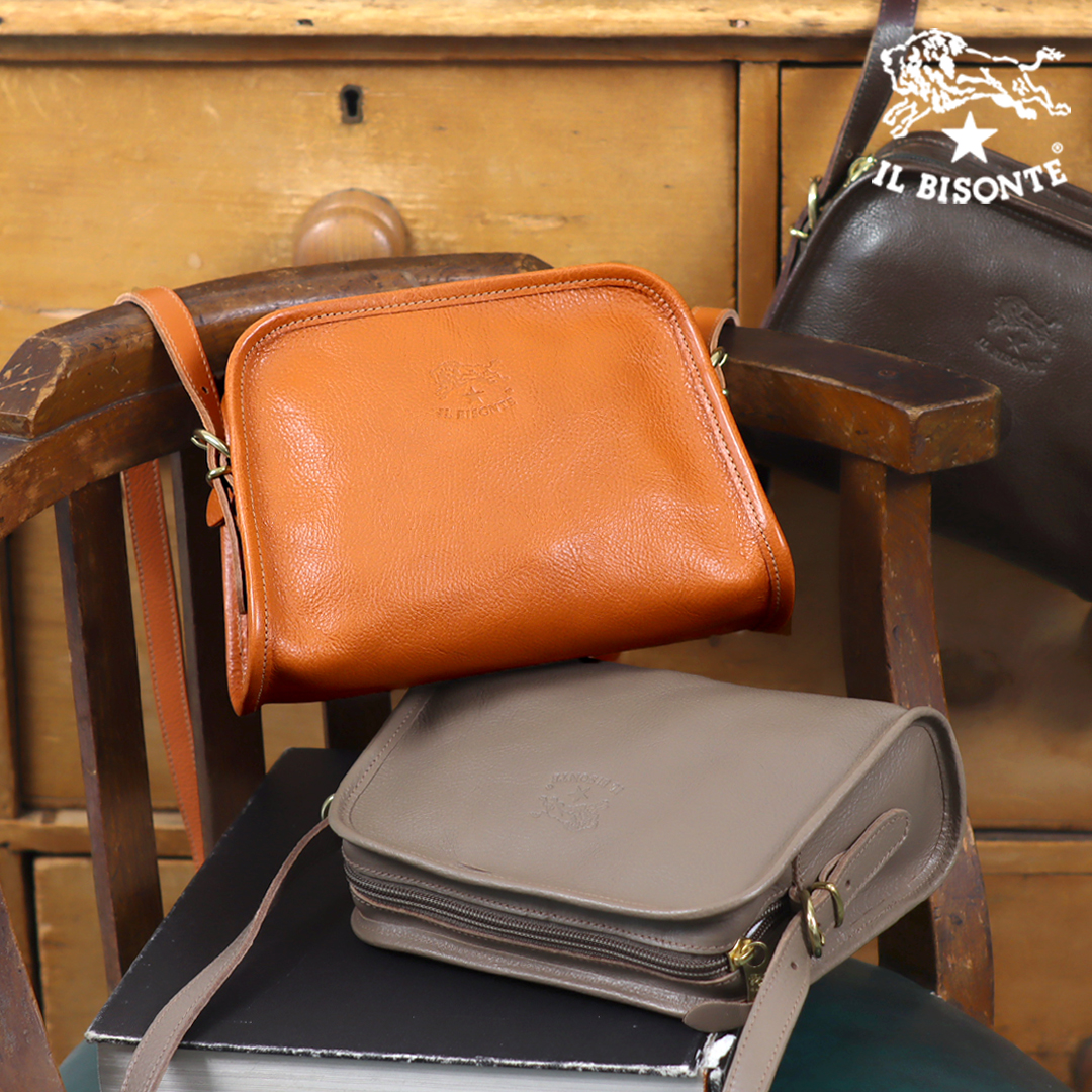 IL BISONTE（イルビゾンテ） バッグ ショルダーバッグ ラウンドフレア