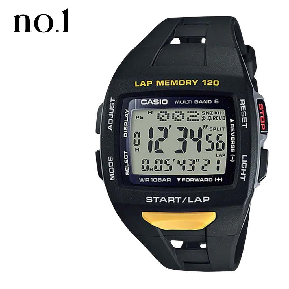 CASIO（カシオ） 電波ソーラー アスリート スポーツ ランナー用 選べる