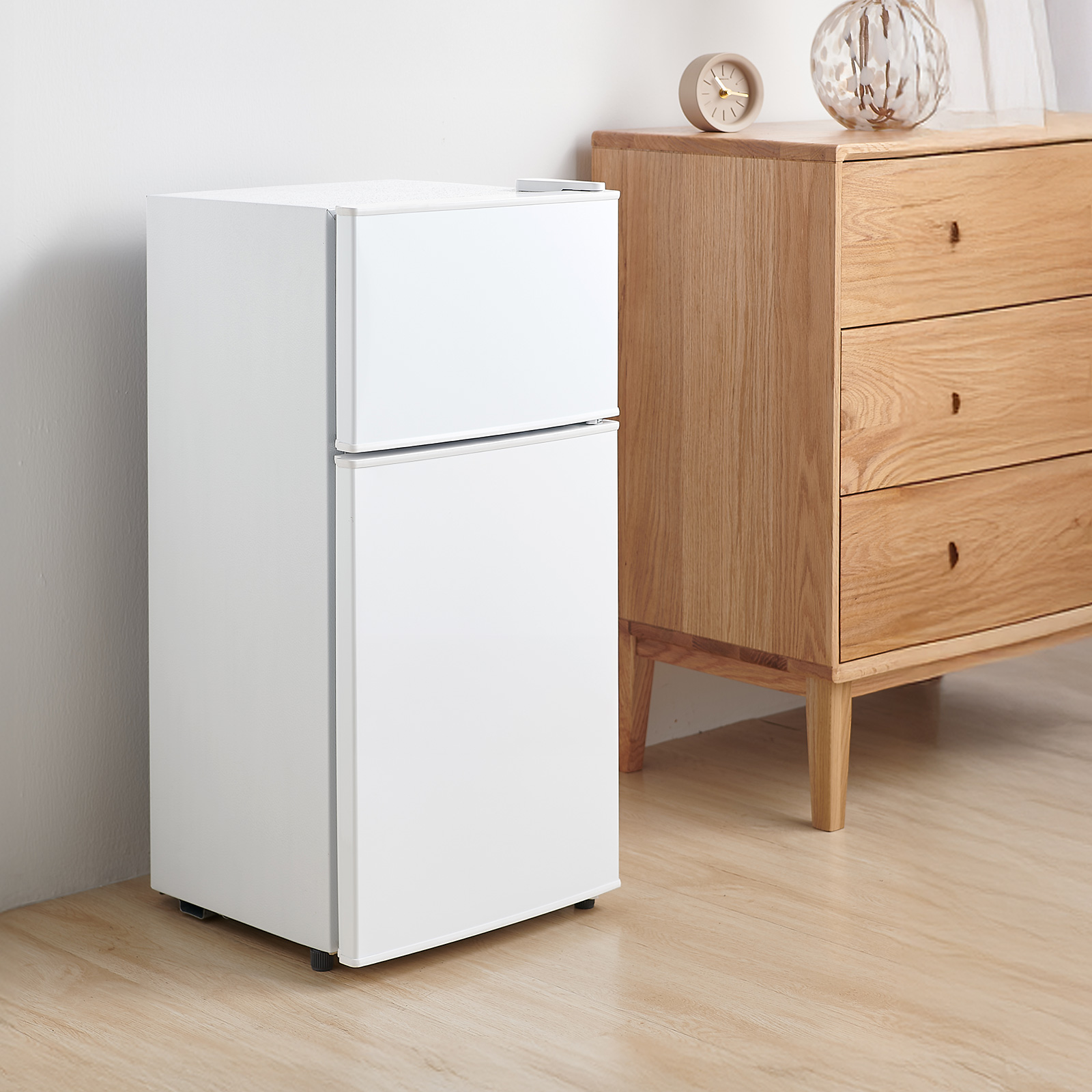 ONE STEP 冷蔵庫 一人暮らし 小型冷蔵庫 60L 冷凍冷蔵庫 2ドア 小型