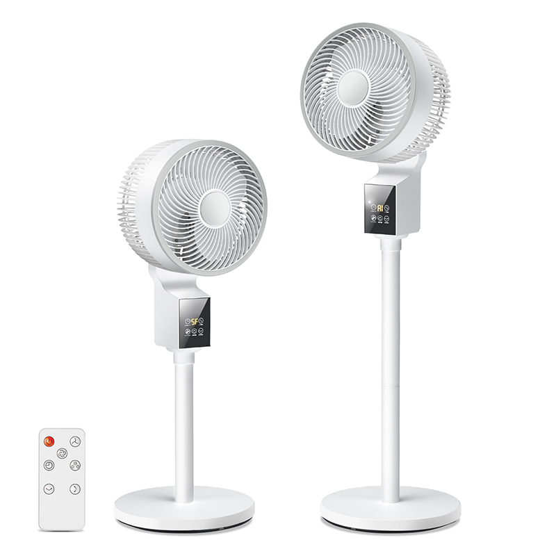扇風機 サーキュレーター dcモーター dc 1台6役 AI自動 高速暴風 3D 首