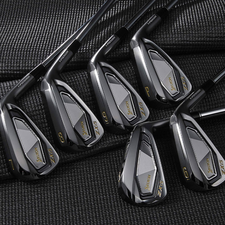 ZXi ZXi5 ブラッククロム アイアン6本set(5I-PW)[5P]スリクソンSRIXON