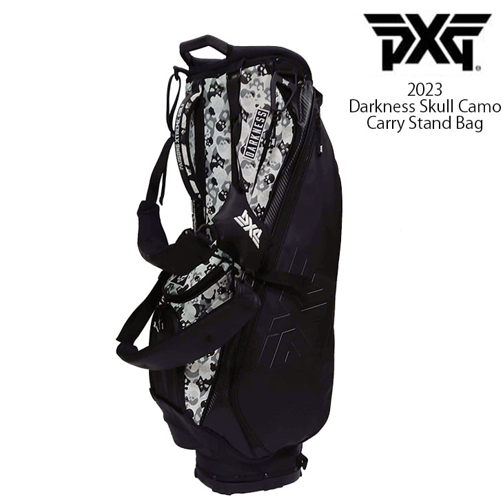PXG PXG 2023 Darkness Skull Camo Carry Stand Bag 2023 ダークネス