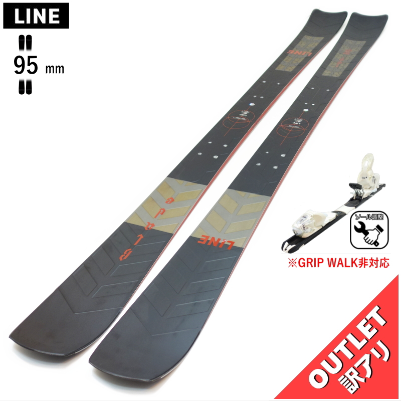 センター幅95mm 169cm]LINE BLADE 95+XPRESS 10 ワンタッチ調整