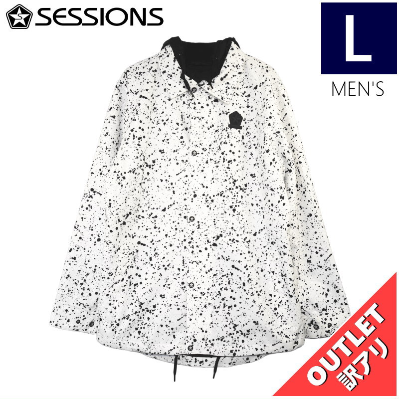 OUTLET】 ANGST COACH JKT SPLATTER PRINT Lサイズ メンズ
