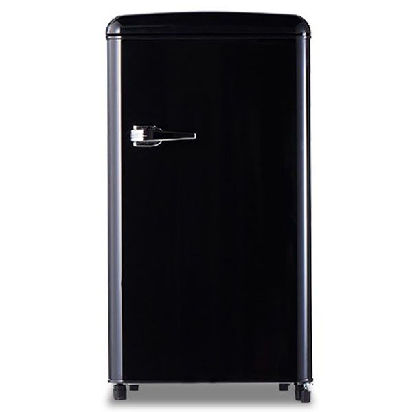 冷蔵庫 レトロデザイン 1ドア 冷凍冷蔵庫 冷凍室 ミニ サブ セカンド